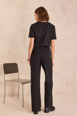 Wide high-waisted trousers HUBERT;${refinementColor}