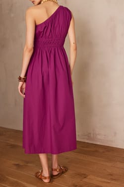LEILA cotton dress;${refinementColor}