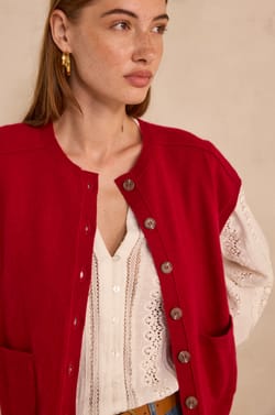 Sleeveless cashmere sweater ARTHUR;${refinementColor}