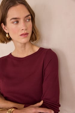 T-shirt en coton c&ocirc;tel&eacute; LENA;${refinementColor}