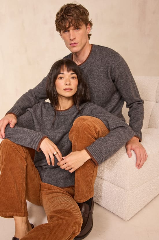 Unisex wide corduroy pants ROMANTIC;${refinementColor}