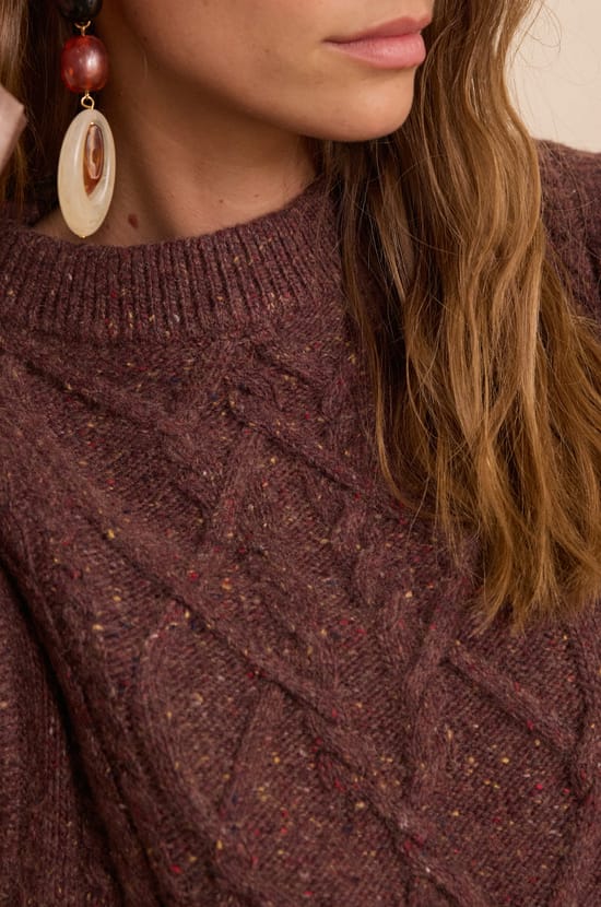 BALKIS &Auml;rmelloser Pullover aus Wolle;${refinementColor}