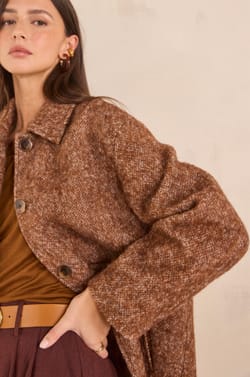 Danny blended wool coat;${refinementColor}