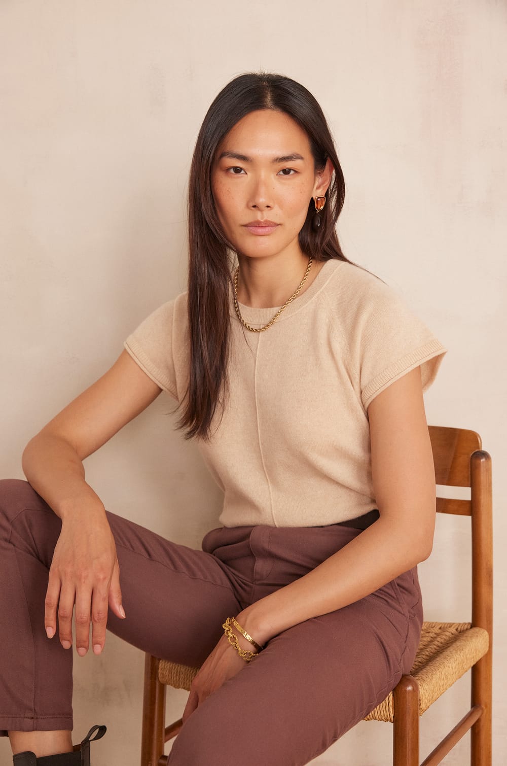 Cardigan BILLY en cachemire;${refinementColor}