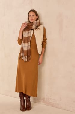 BROOKE cotton blend vest;${refinementColor}