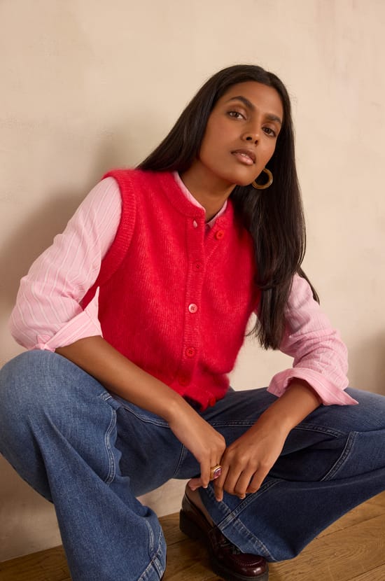 Chemise CARLA en lin;${refinementColor}