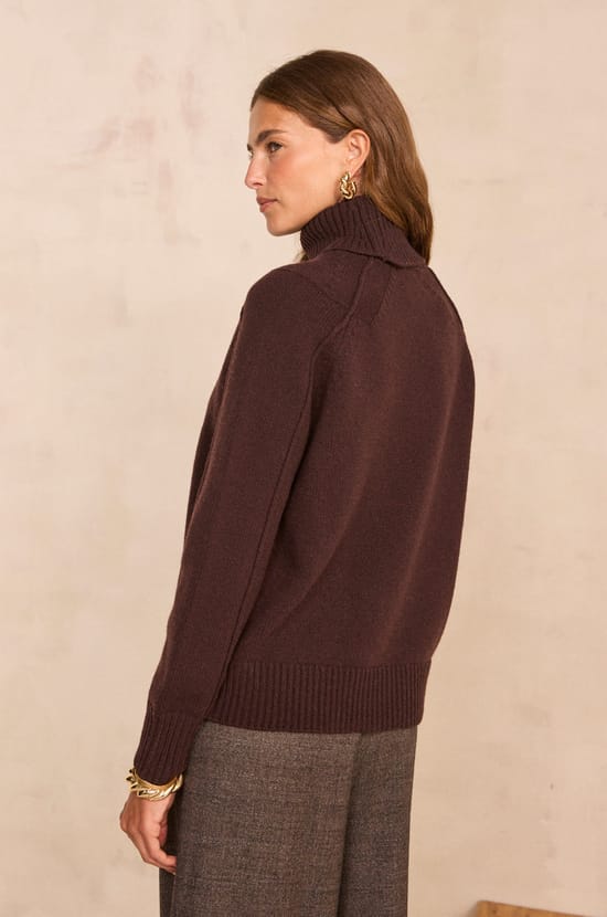 Alphonse wool long-sleeve sweater;${refinementColor}