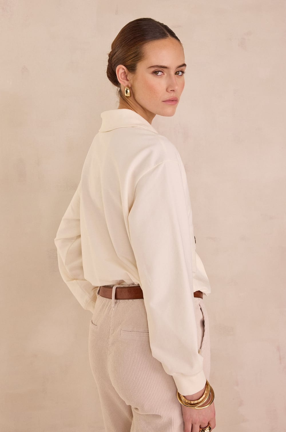 LIMON cotton jumper;${refinementColor}