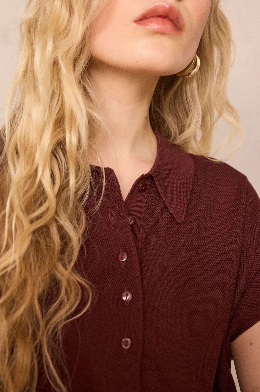 Pull manches courtes PAIGE;${refinementColor}