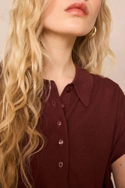 Pull manches courtes PAIGE;${refinementColor}