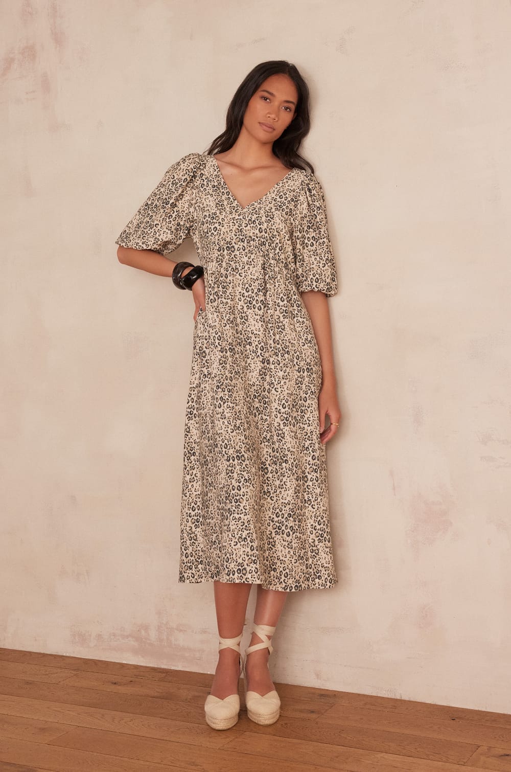 Vestido largo RANDA;${refinementColor}