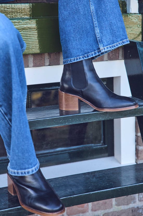 Bottines en cuir VALENTINA;${refinementColor}