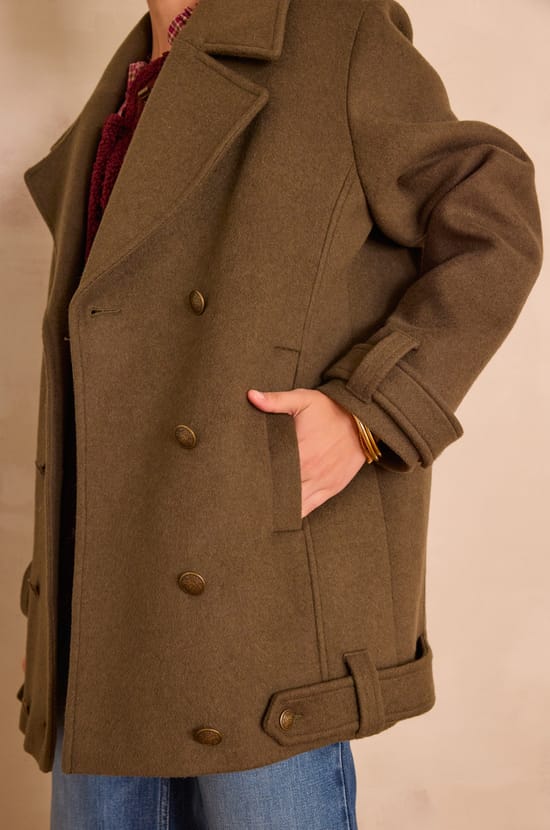 Manteau FLETCHER en laine;${refinementColor}