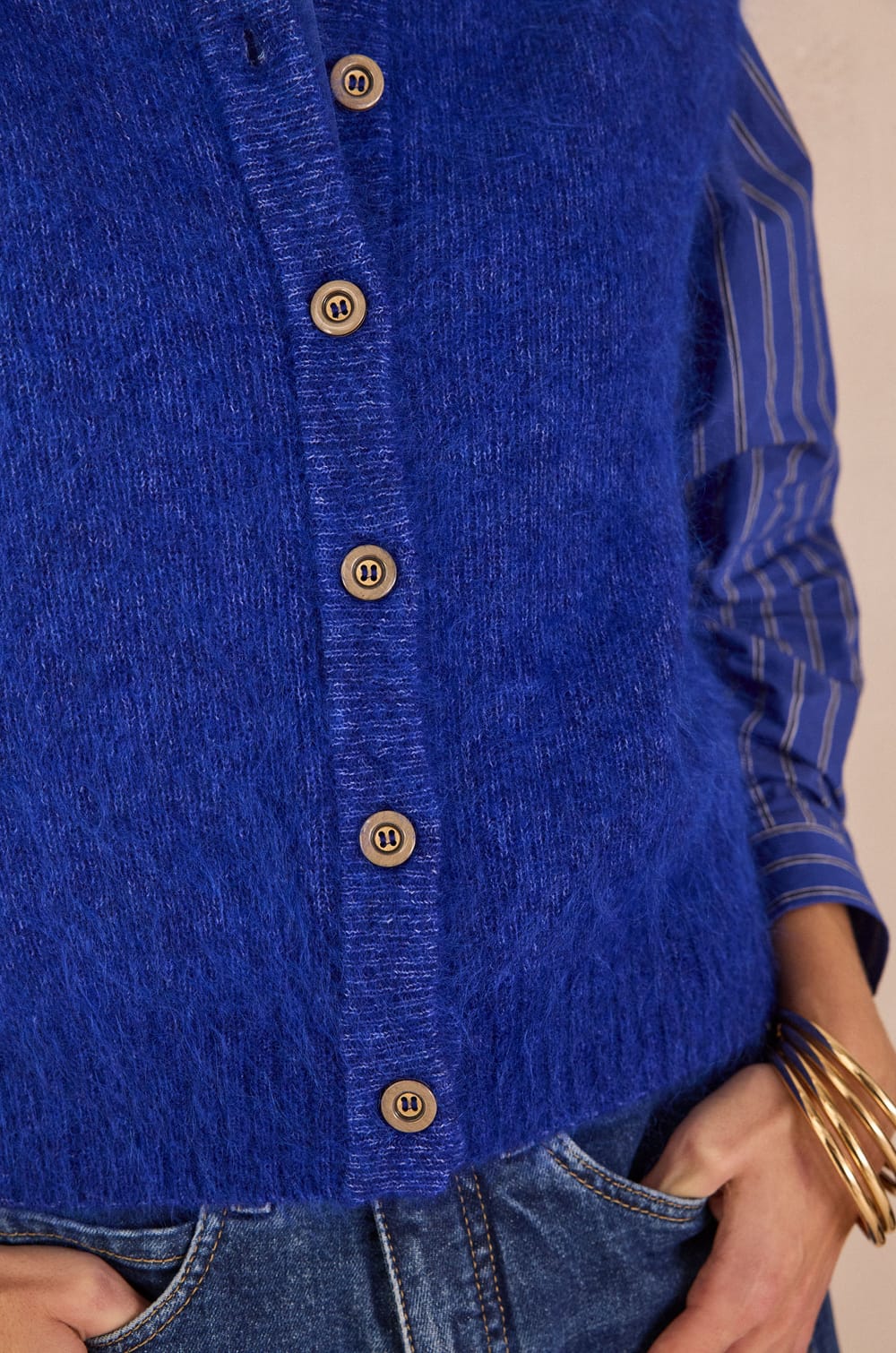 LOULOU Cardigan;${refinementColor}