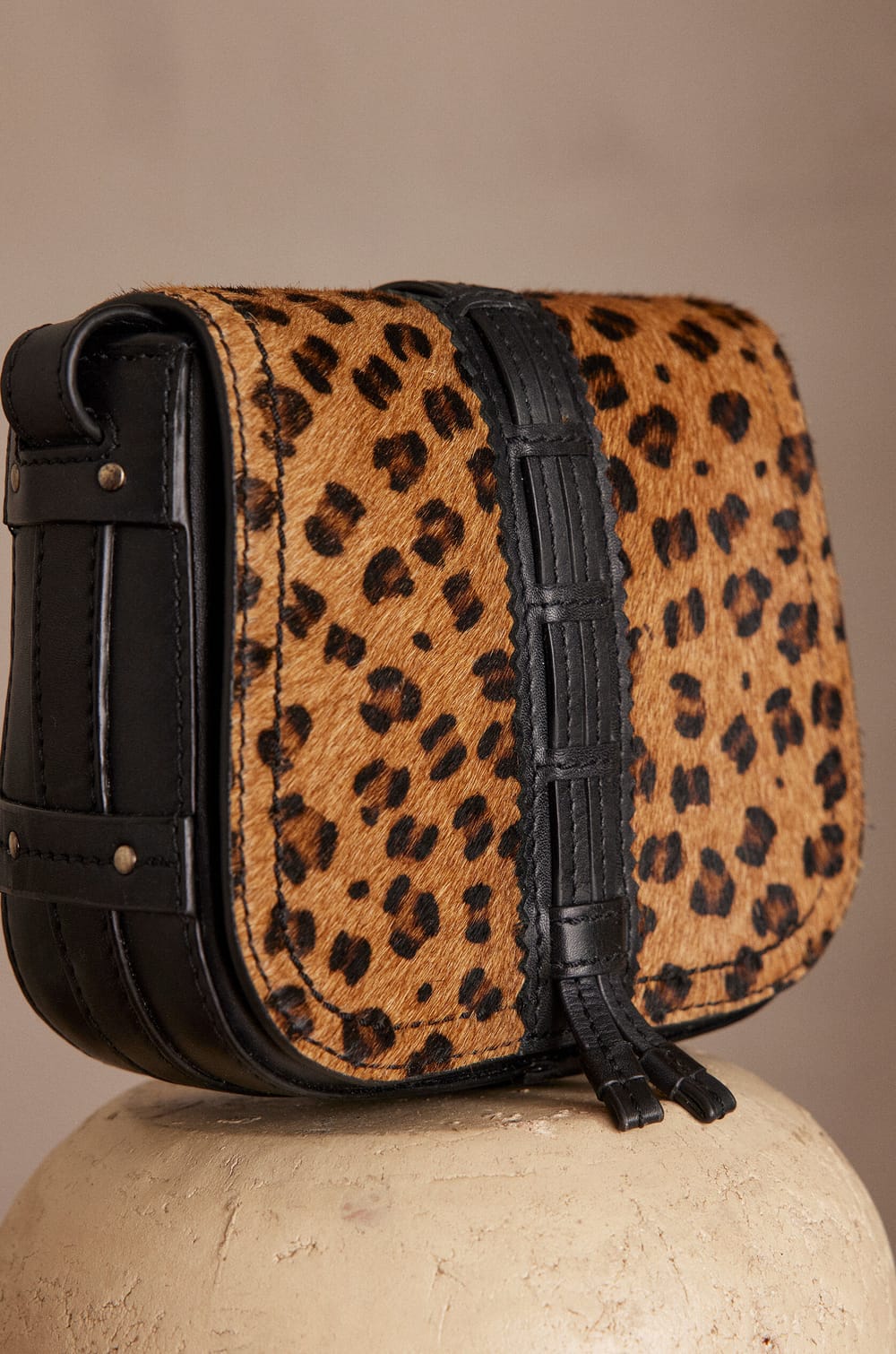 Sac LUCIEN MINI en cuir;${refinementColor}