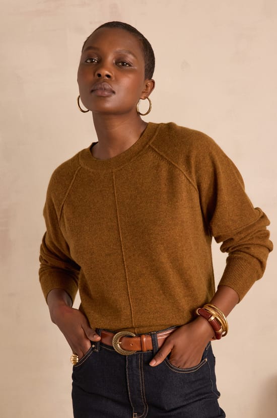 ARY jumper in 100% cashmere - 2-ply;${refinementColor}