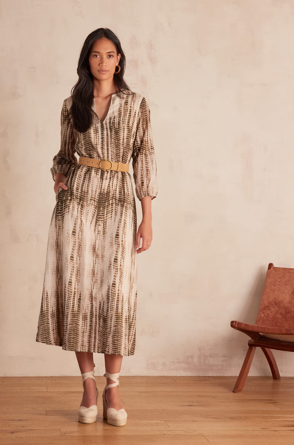 Robe RIADE en coton;${refinementColor}