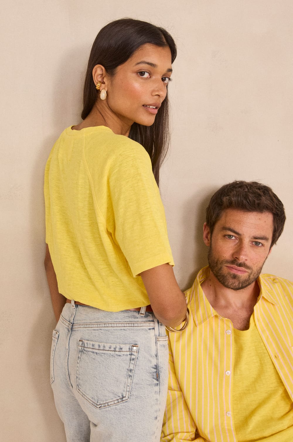 Unisex short sleeve hemp and cotton T-shirt INTENSE;${refinementColor}