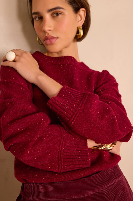 Pullover BALANTIN aus 100% Wolle;${refinementColor}