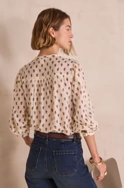 Floral print blouse DAIANA;${refinementColor}
