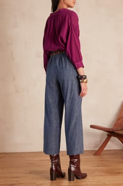 Pantalon BERTHIE;${refinementColor}