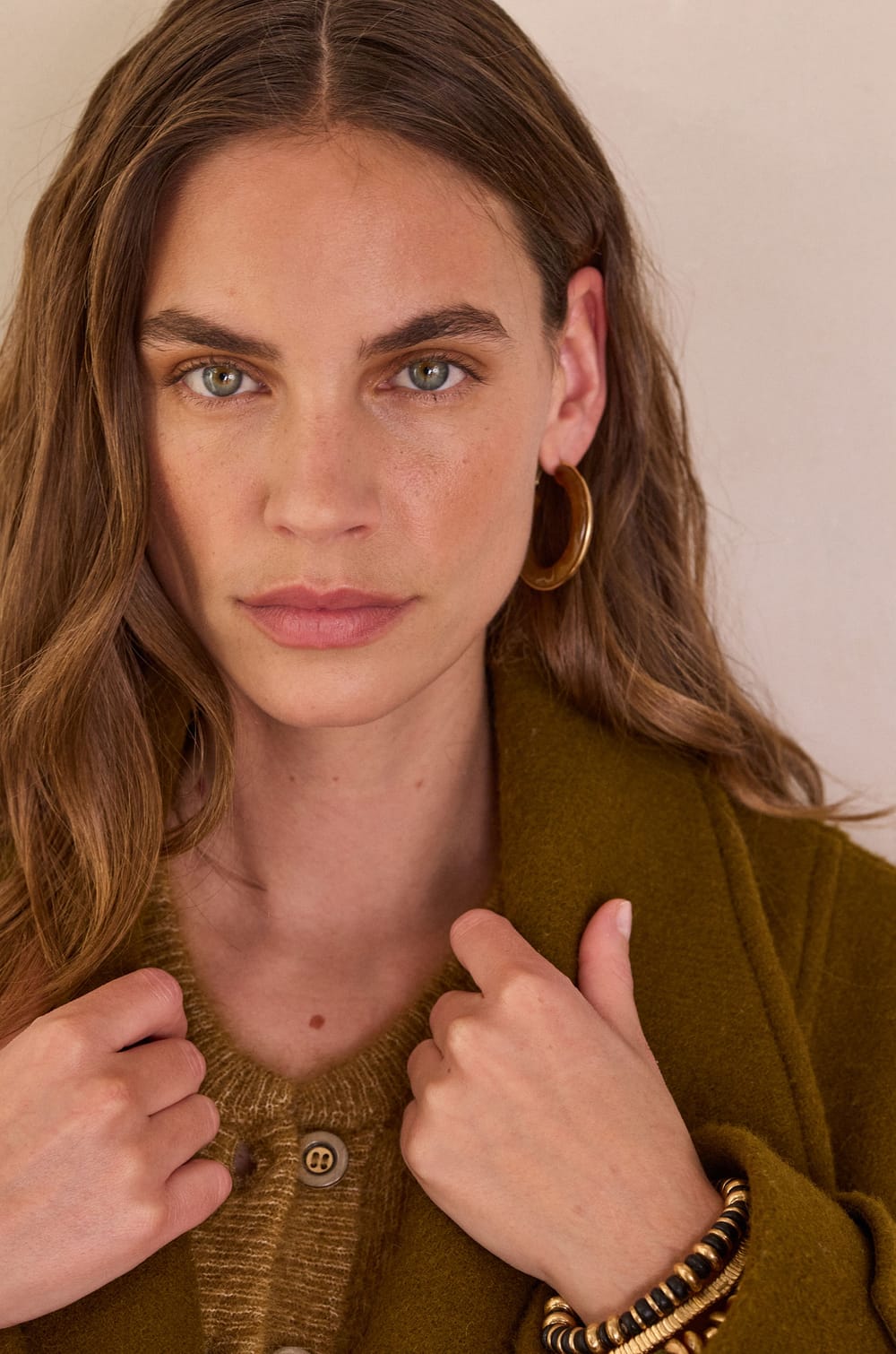 DJANIS wool pea coat;${refinementColor}