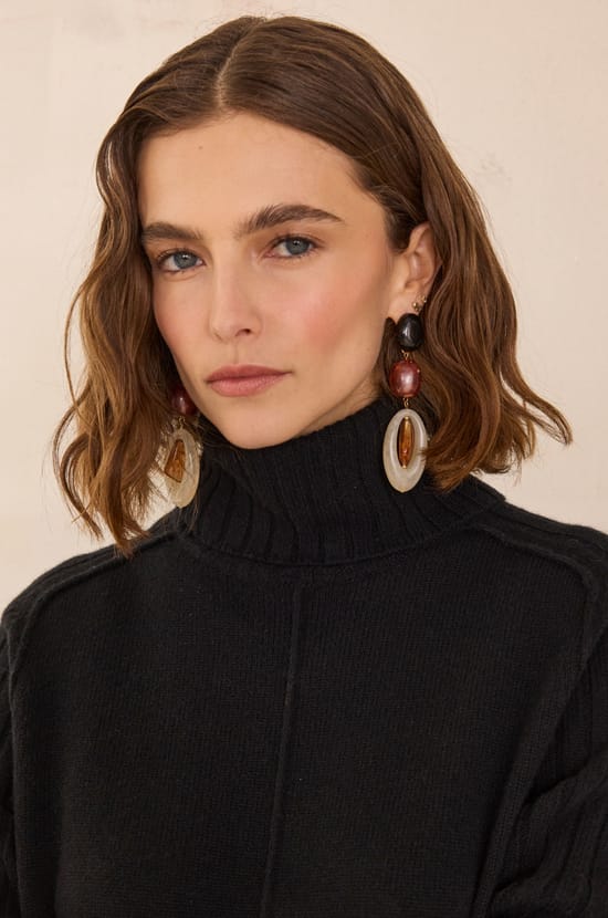 Wool and yak jumper dress BELLA;${refinementColor}