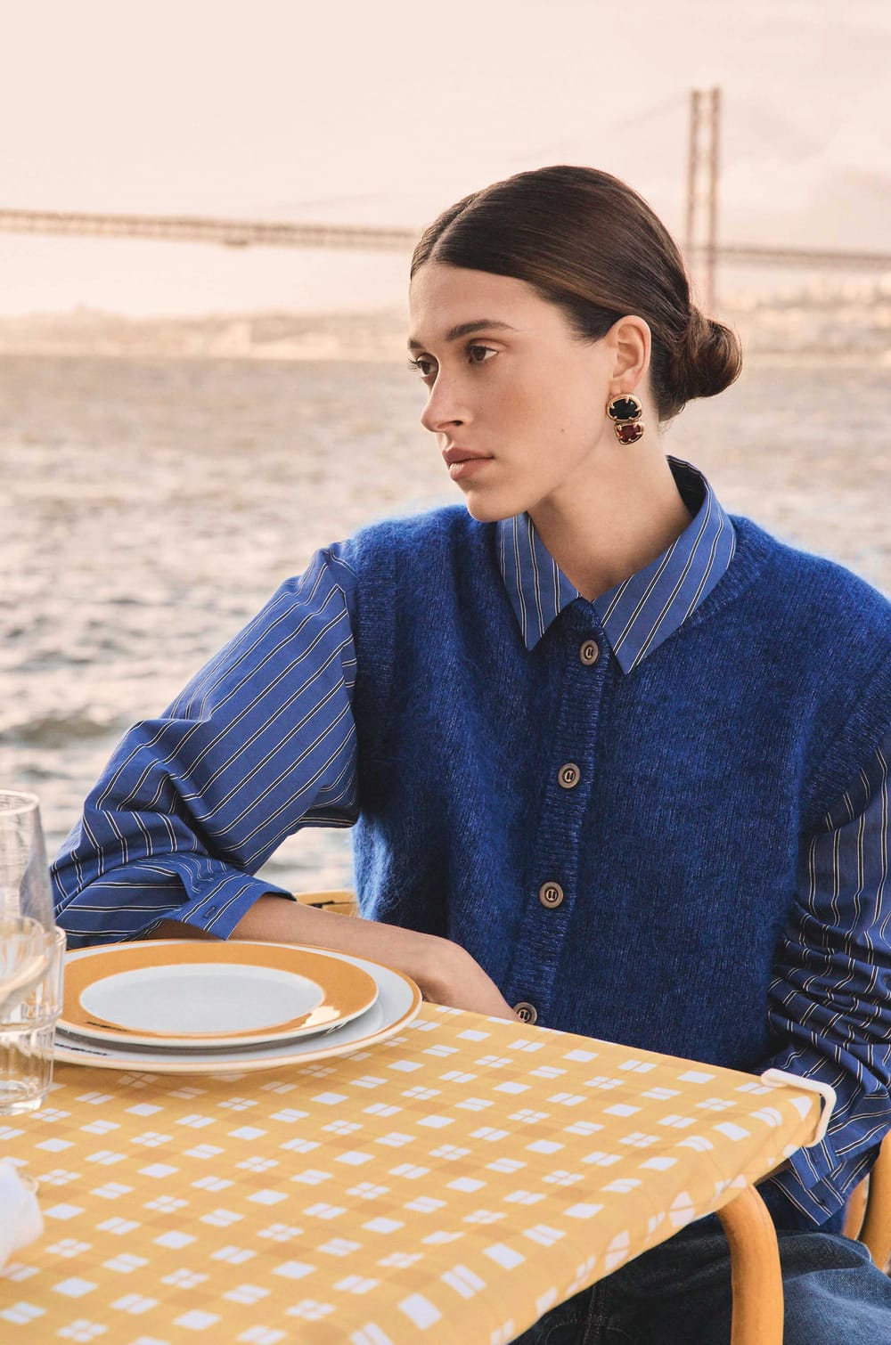 LOULOU Cardigan;${refinementColor}