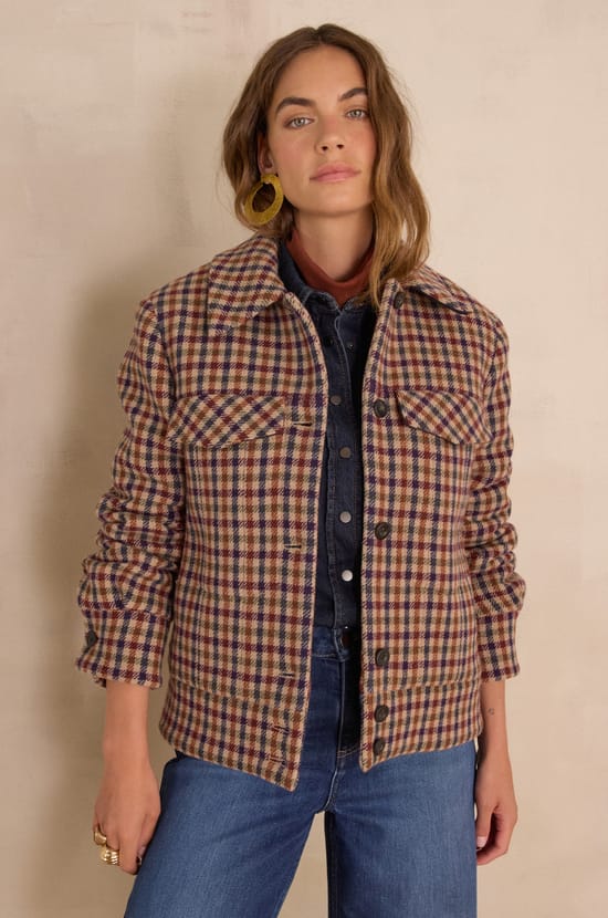 Veste FIERCE en laine;${refinementColor}