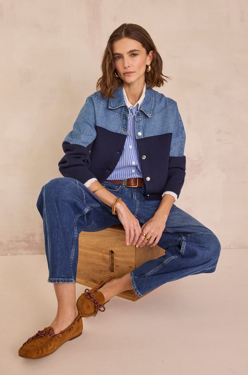 PENNY bi-color Jacket;${refinementColor}