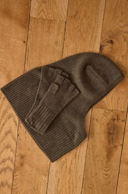 Balaclava in 100% recycled cashmere, 2-ply – HECTOR;${refinementColor}