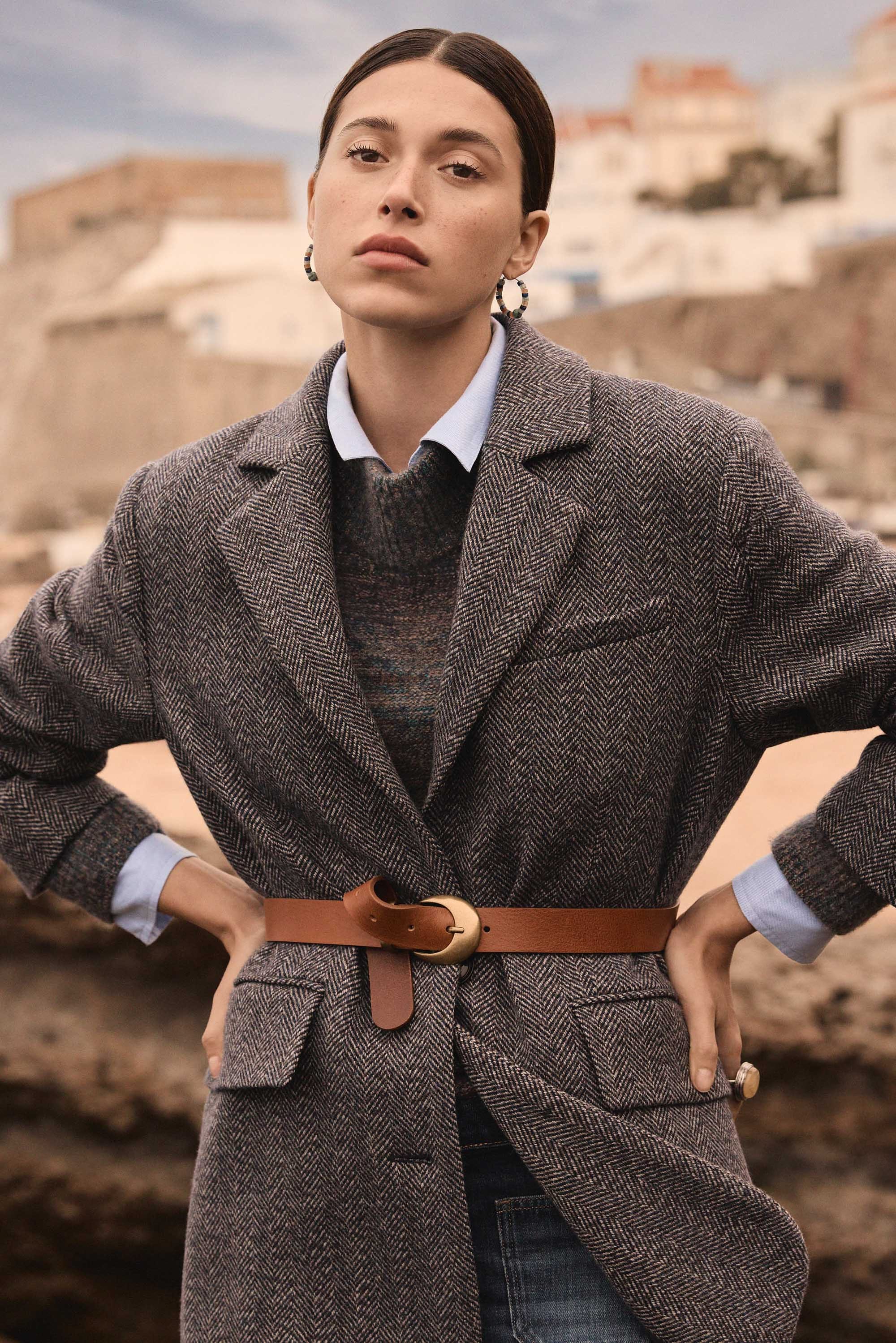 Woman coats: wool coats, officer coat, padded jackets - Maison 123