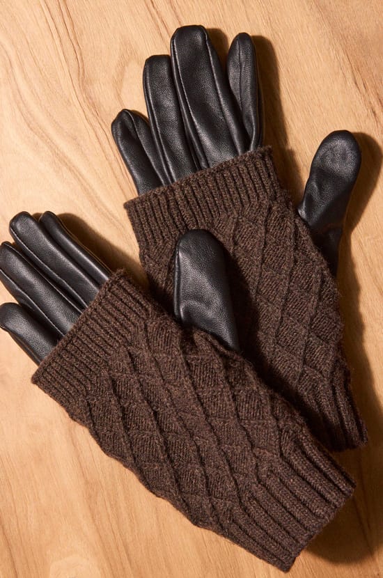 Sheep leather glove model Gaelle;${refinementColor}