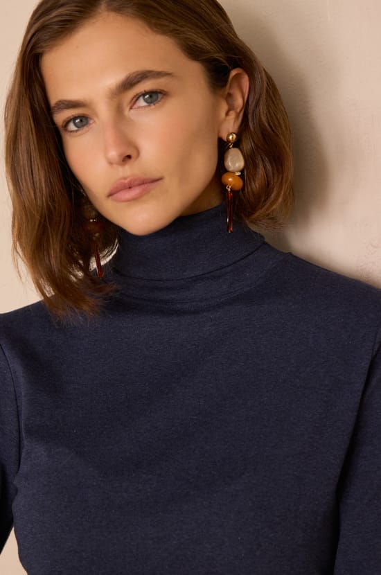 FERGUIE turtleneck T-shirt;${refinementColor}