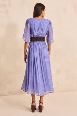 Fluid printed dress BRADIE;${refinementColor}