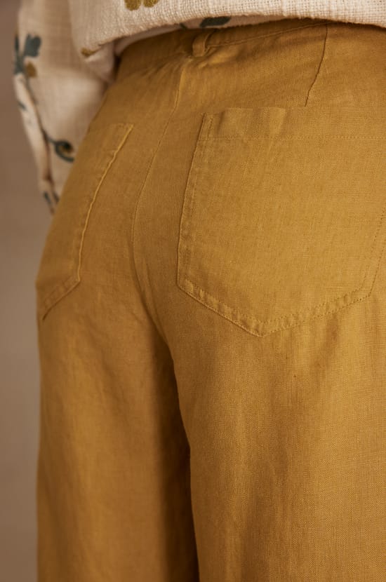 Pantalon PABLO en lin;${refinementColor}