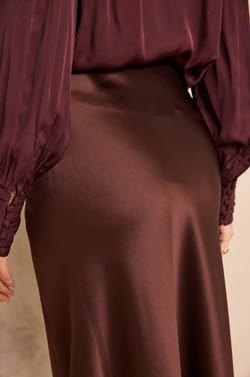 aubergine lace skirt ODILE;${refinementColor}