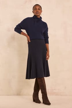 Jupe dansante en maille ELISA;${refinementColor}