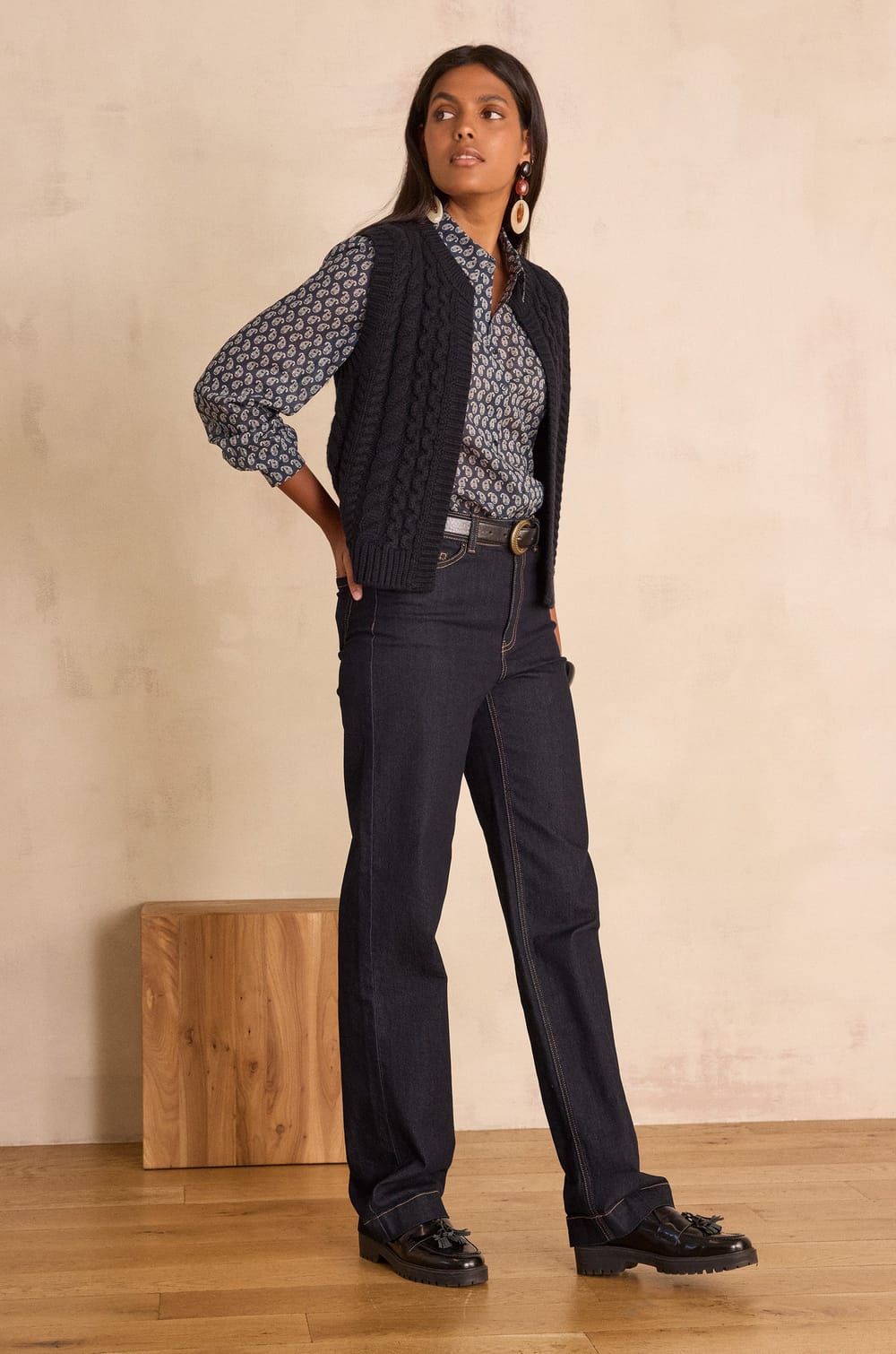 AGATHE Jeans in denim;${refinementColor}
