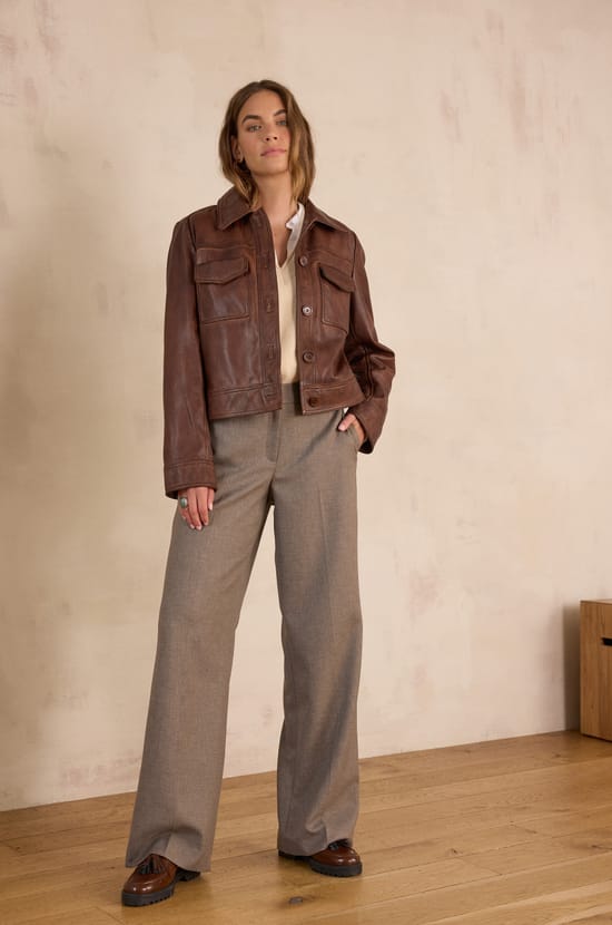 BASILE sleeveless jumper in 100% wool;${refinementColor}