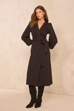 Straight jersey dress in blended cotton PHILIPINE;${refinementColor}