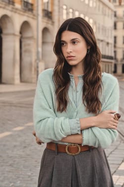 PAOLO mohair and wool cardigan;${refinementColor}