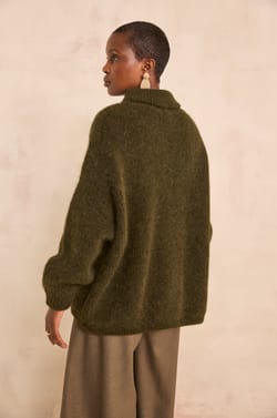 Long-sleeved alpaca sweater AZALEA;${refinementColor}