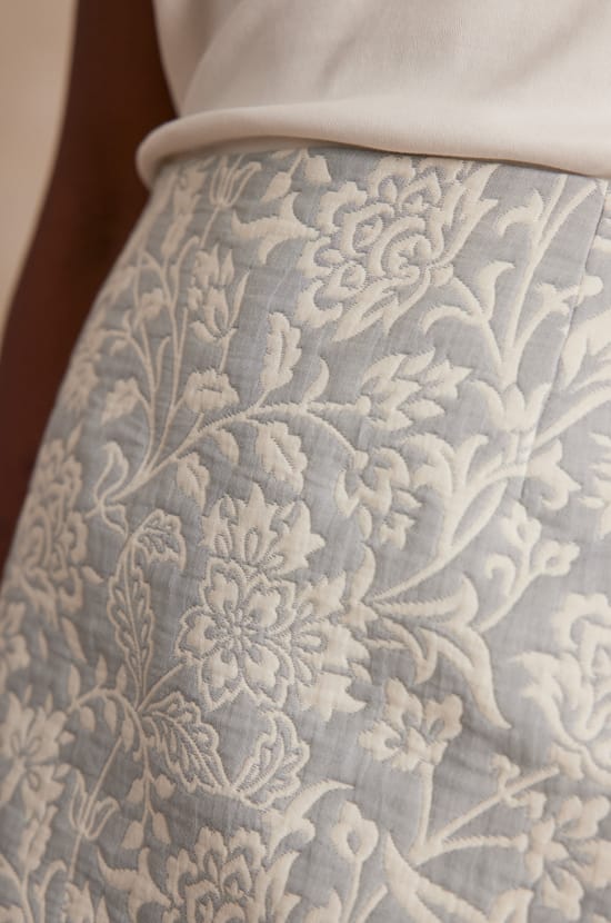 Rock JOIE gesteppt aus Baumwolle;${refinementColor}