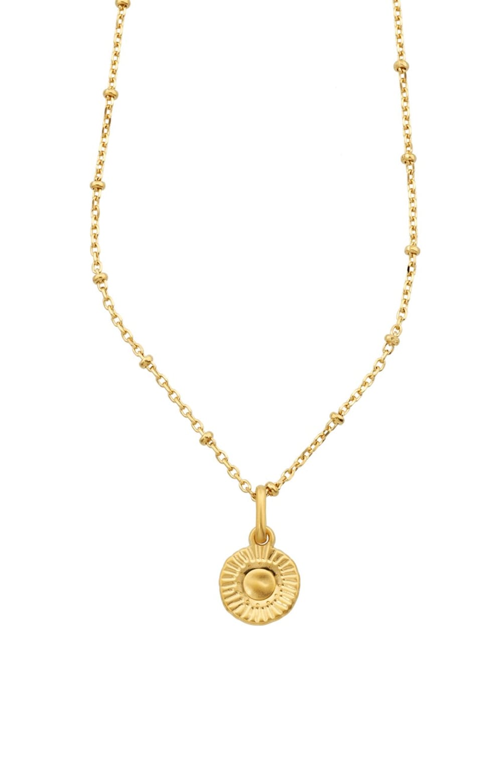 Collier mini marguerite dorée Mila Bijoux Leone;${refinementColor}
