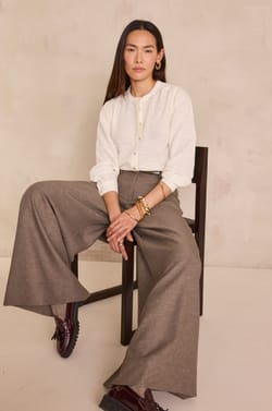 100% cotton DALIA blouse;${refinementColor}