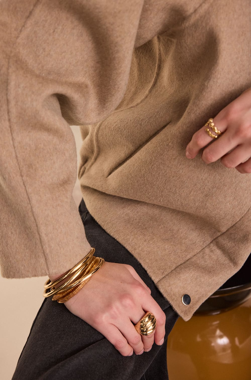 FELICITY wool jacket;${refinementColor}