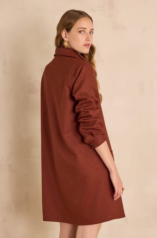 RISE shirt dress;${refinementColor}