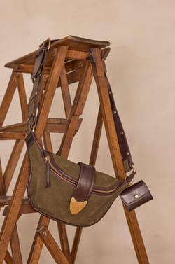 LEONARD leather bum bag;${refinementColor}