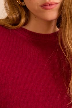 CODY batwing jumper in 100% recycled cashmere;${refinementColor}